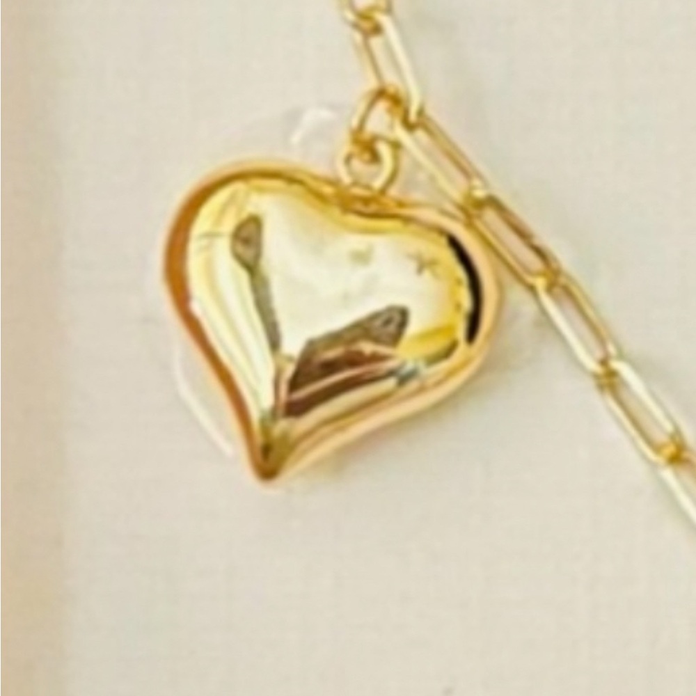 New In Box House Of Harlow 1960 Goldtone Adjustable Charm Necklace. - Picture 8 of 11